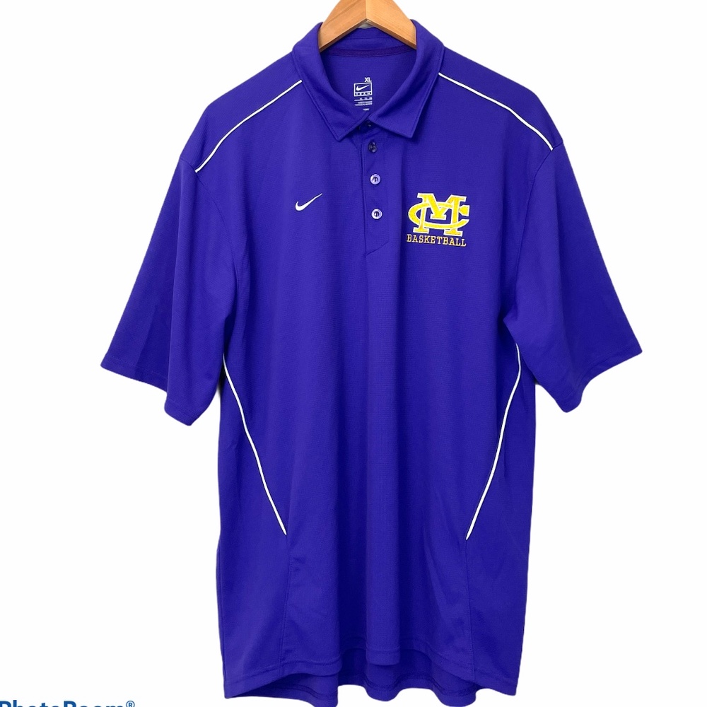 Nike Polo Shirt Mississippi Choctaw Basketball XL